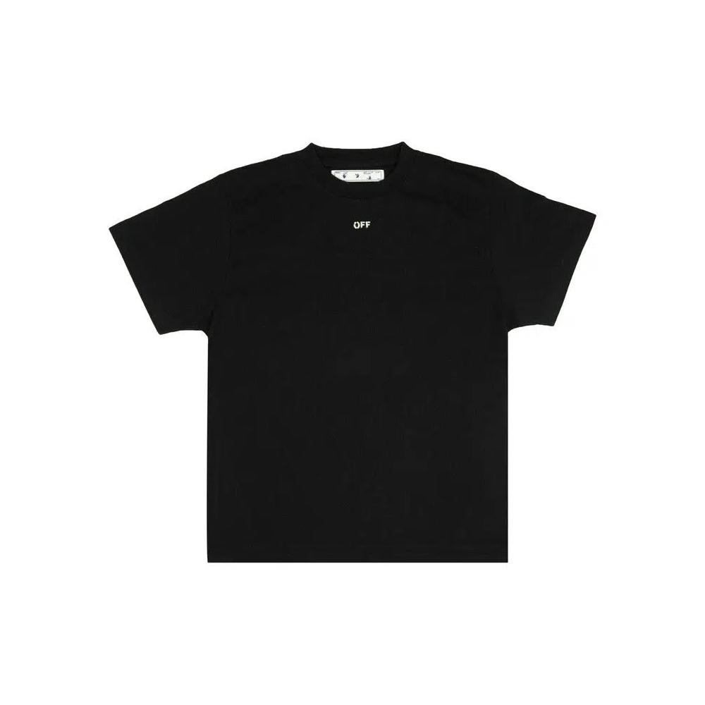 Футболки Off-White Stencil Logo T-Shirt 'Black' 1
