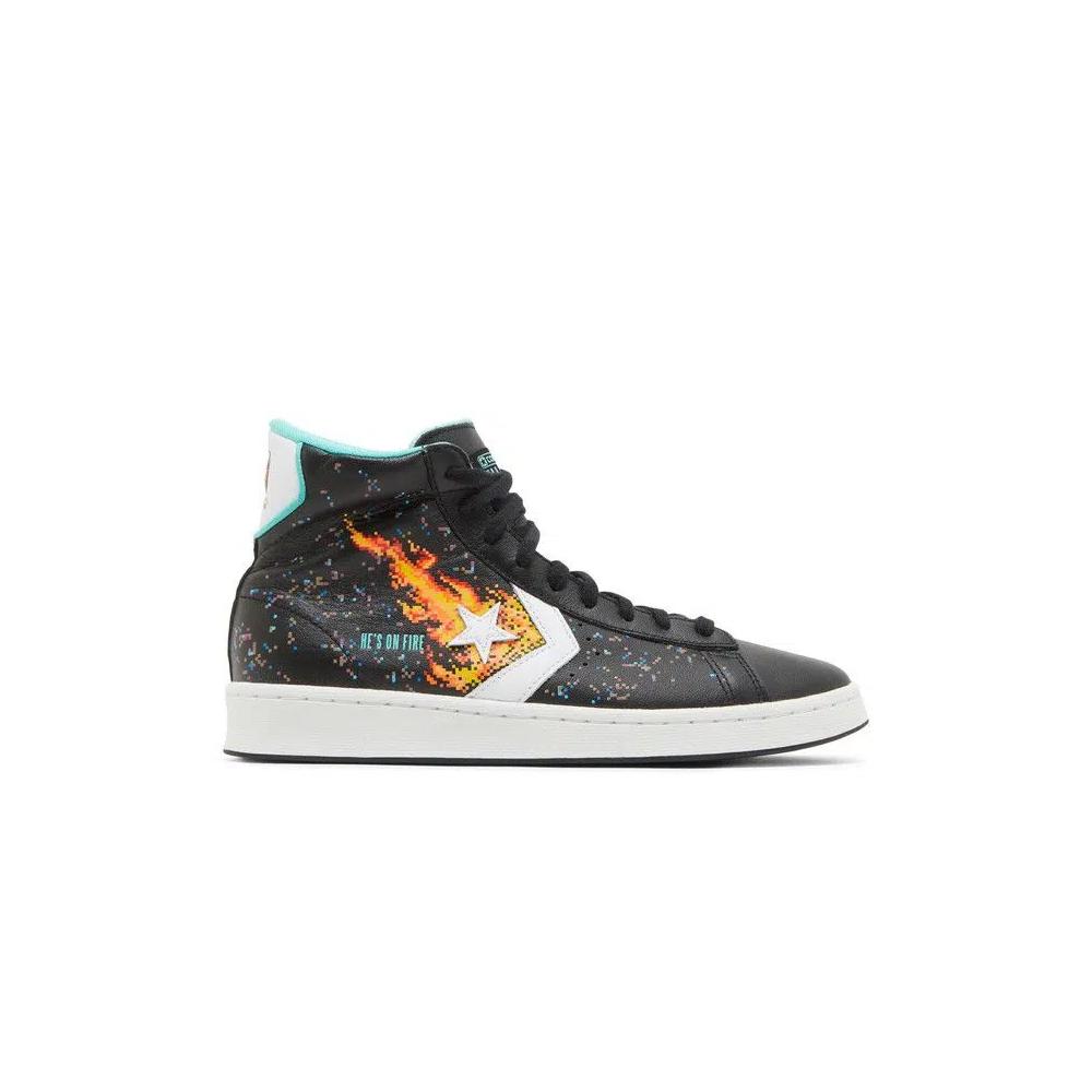 Баскетбольный стиль NBA Jam x Converse Pro Leather High 'He's On Fire!' 1