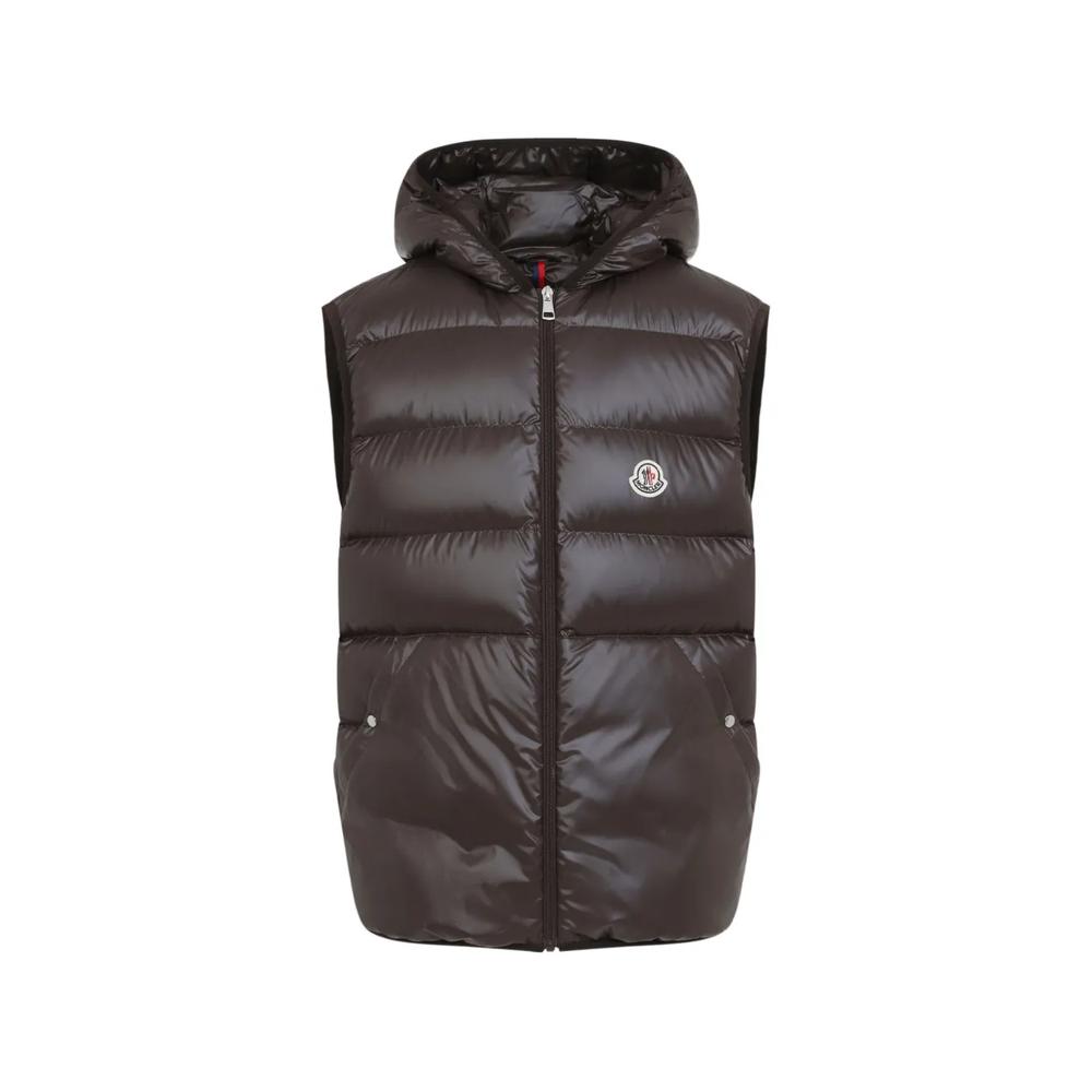 Nyvalin check-pattern hooded down jacket 4