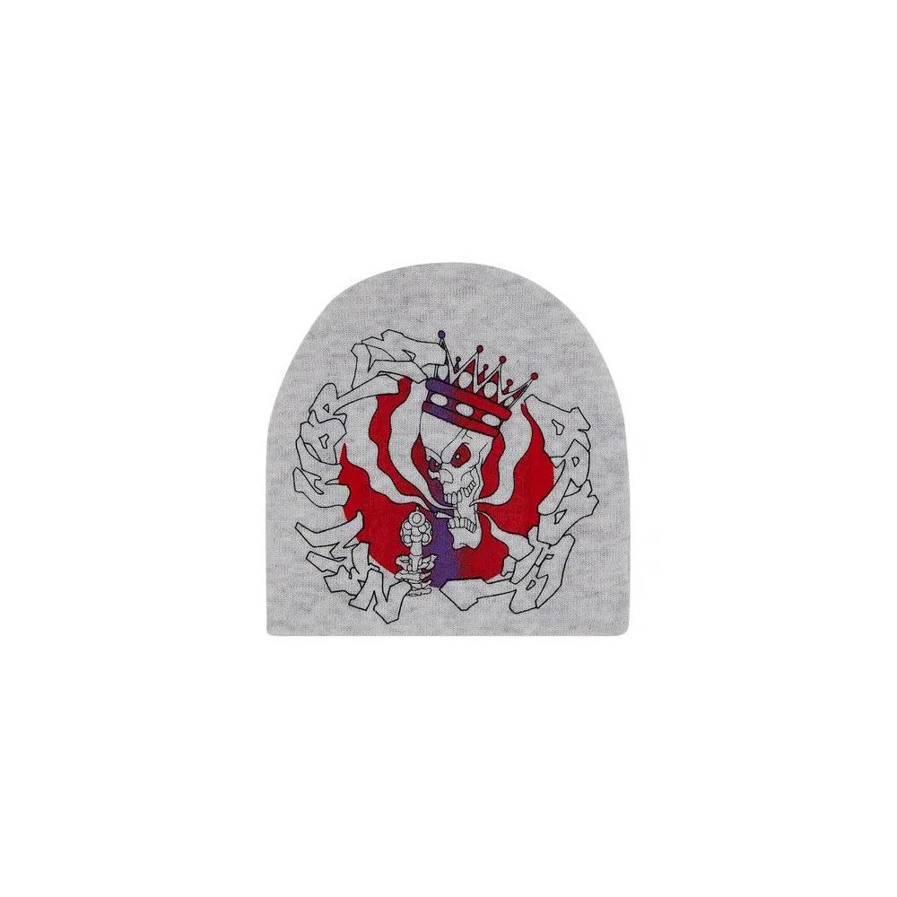 Бини Supreme New World Order Beanie 'Ash Grey' 2