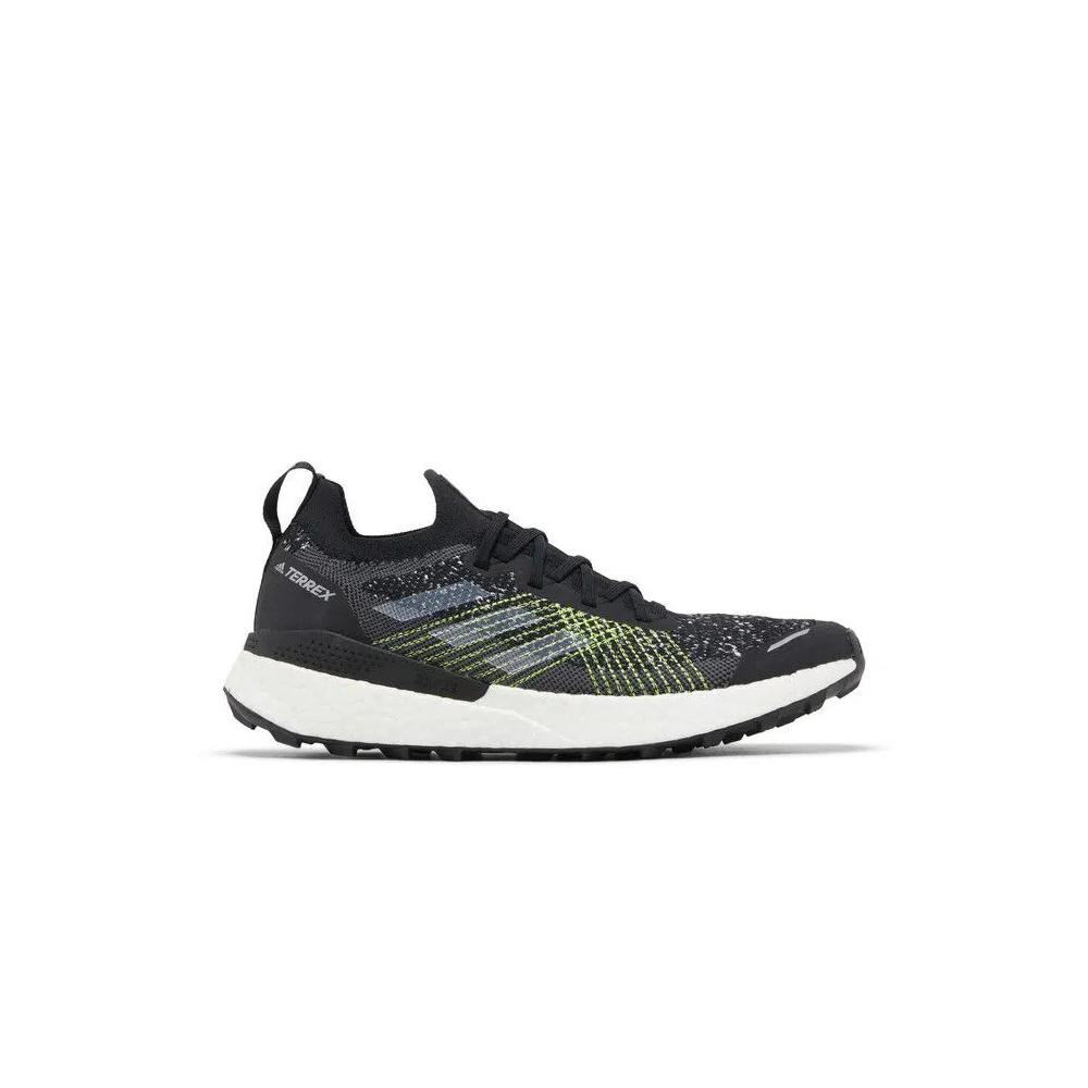 Кроссовки Adidas Terrex Two Ultra Primeblue 'Black Solar Yellow' 1