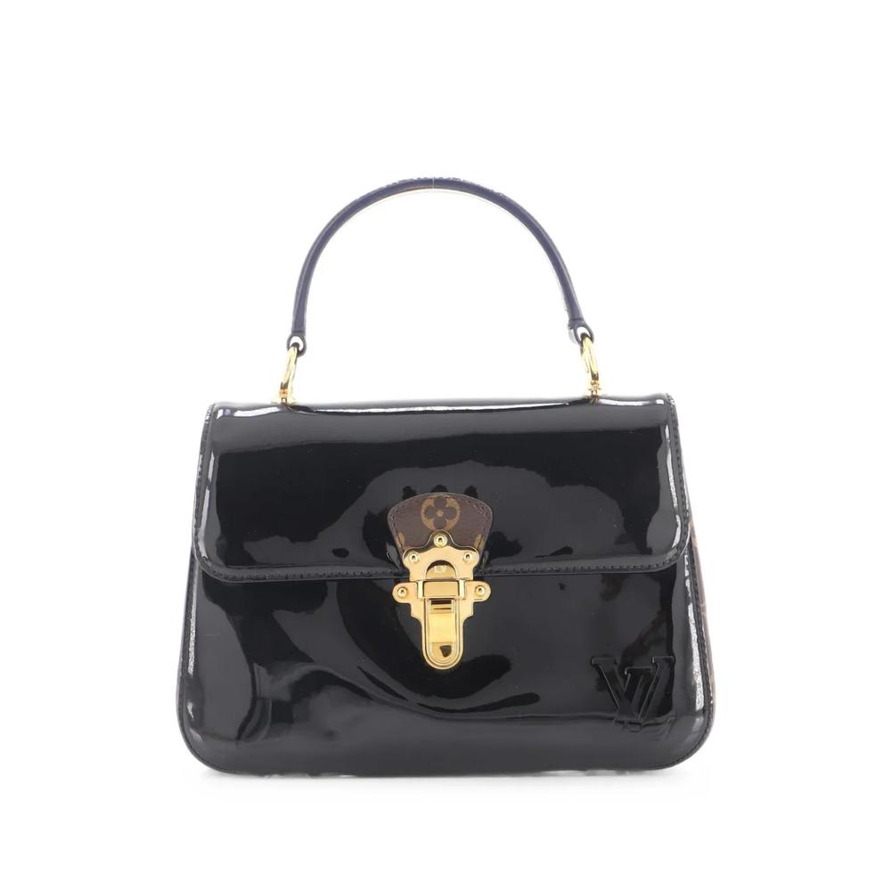 Сумка на плечо Cherrywood Handbag Vernis with Monogram Canvas PM 1