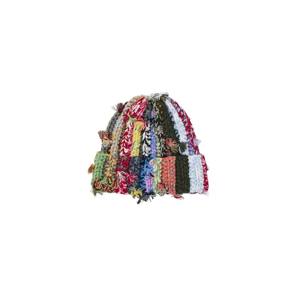 Вязаные шапки Supreme Hand Tied Beanie 'Multicolor' 2
