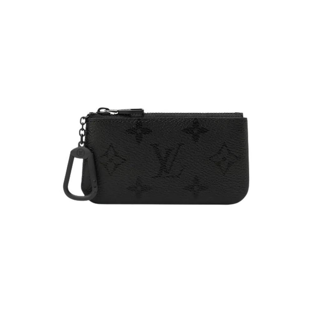 Кошельки Louis Vuitton Key Pouch 'Черный монограммный полуночный холст' 1