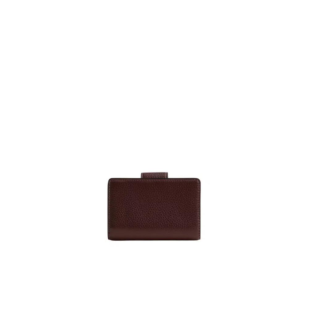 Средний кошелек Coach на молнии с уголками Maple CBO41 2