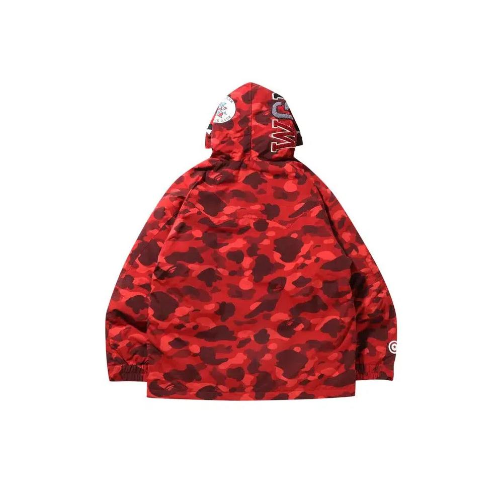 Пуховики BAPE Color Camo Shark Snowboard Down Jacket 'Red' 2