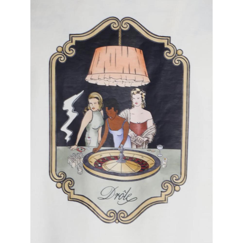 Scéne de casino graphic-print t-shirt 3