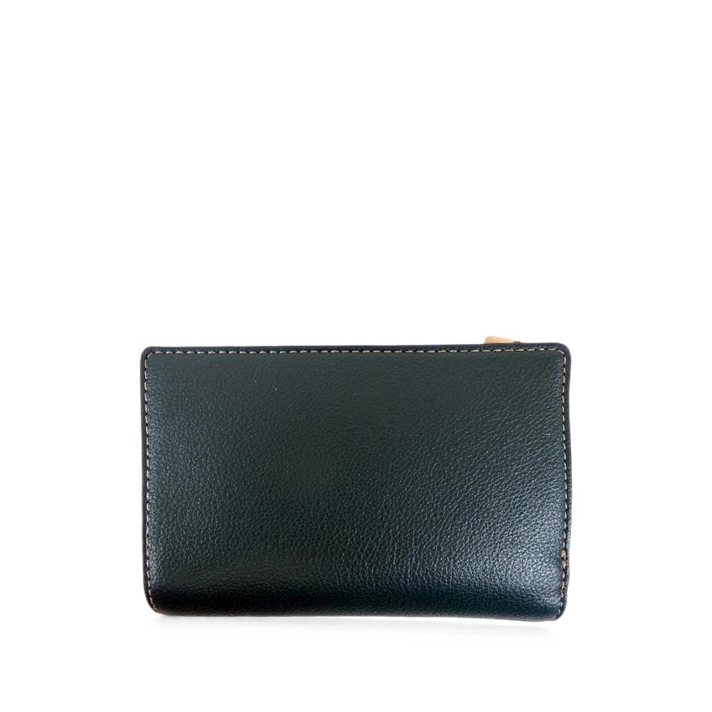 logo-plaque pebbled wallet 2