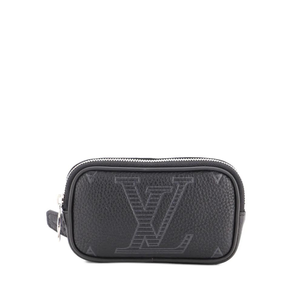 Поясная сумка Signature Pocket Monogram Shadow Giant Taurillon Leather 1