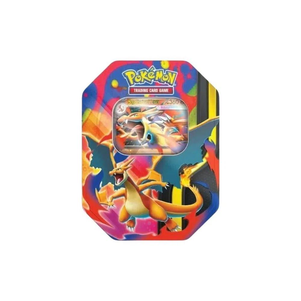 Коллекционные карточки Pokémon Mega Charizard Tin (Mega Charizard Y ex) 1