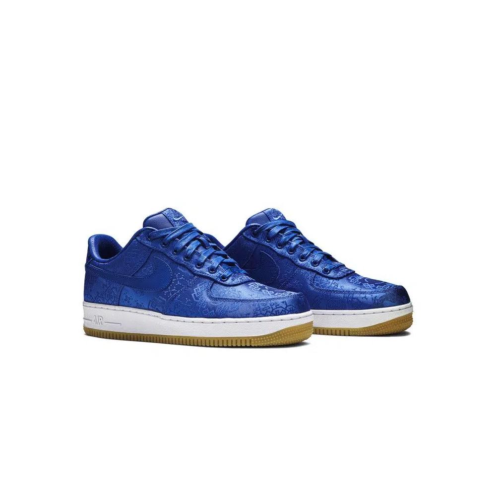 Кроссовки CLOT x Nike Air Force 1 PRM 'Royal Silk' 8