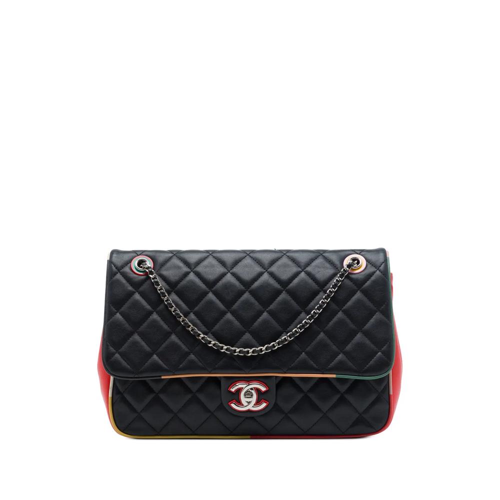Сумка через плечо Jumbo Quilted Lambskin Acrylic Cuba Color Flap (2016-2017 годы) 1