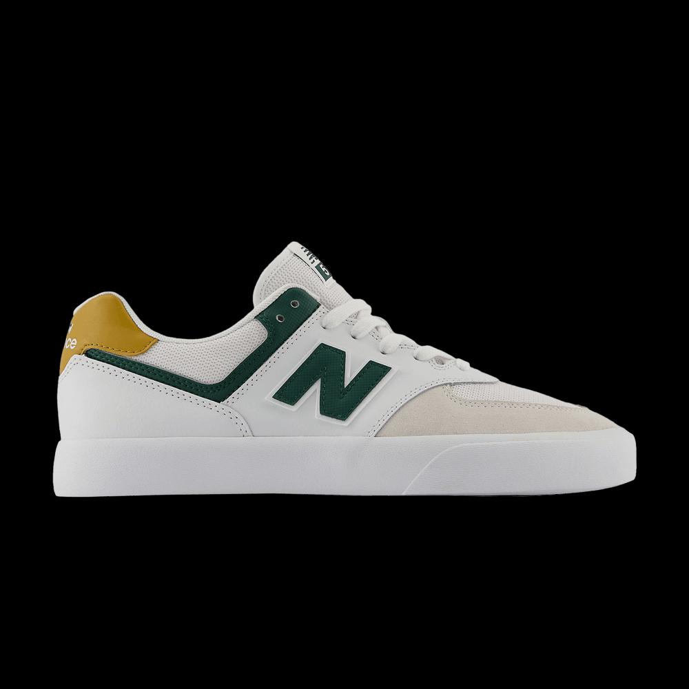 Кроссовки New Balance Numeric 574 Vulc 'White Nightwatch Green' 1