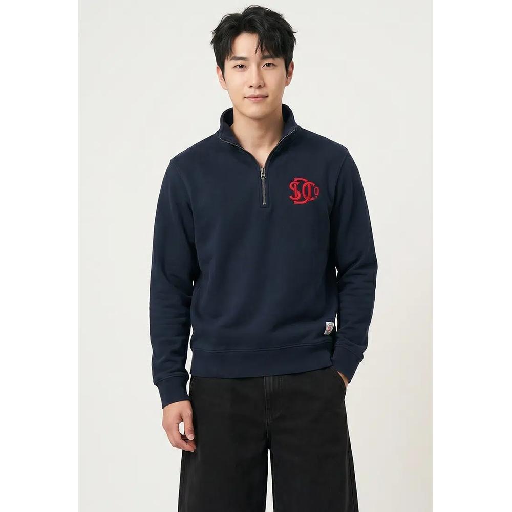 Толстовка-свитшот Sd&Co Neon Half Zip Track 1