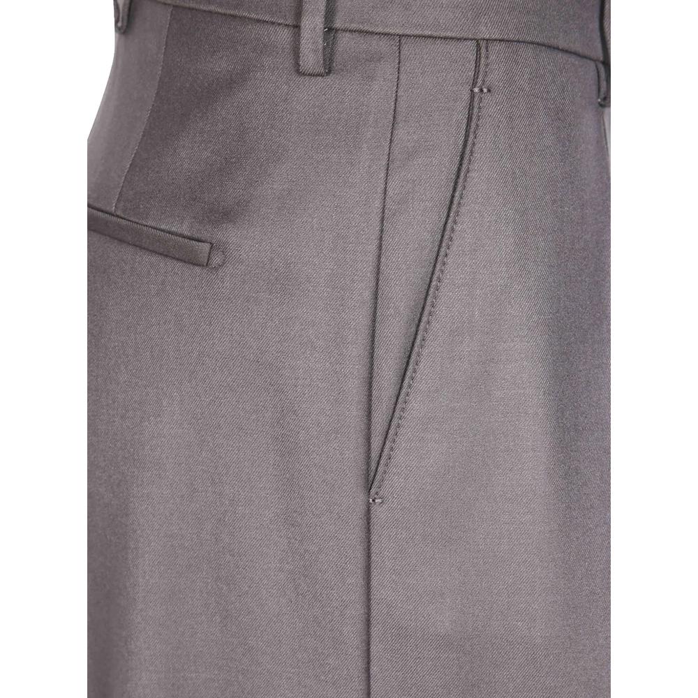 pleated wide-leg trousers 3