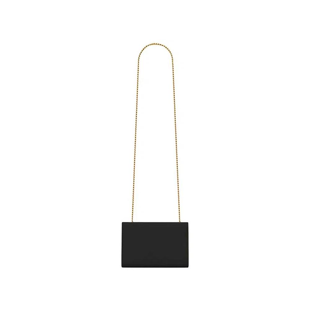 Сумки через плечо Saint Laurent Kate Small Chain Bag 'Черный' 2