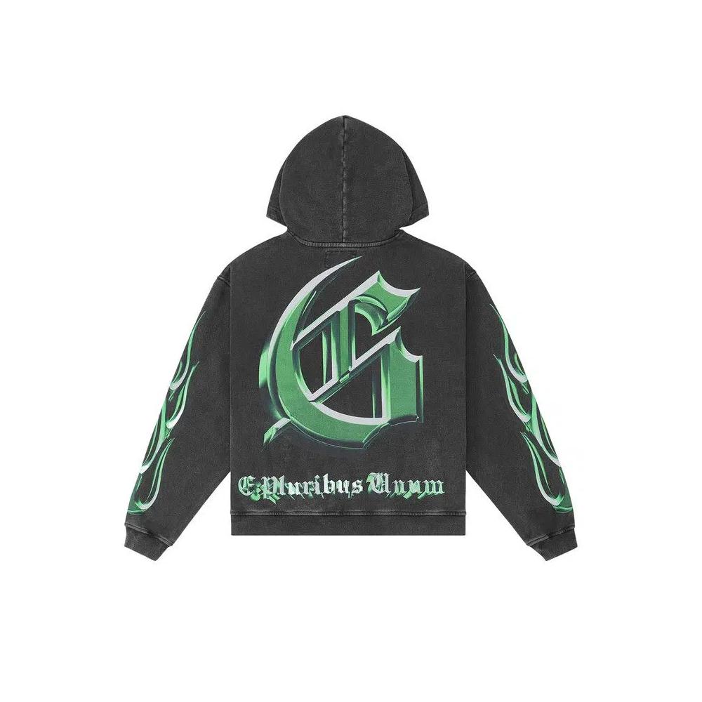 Худи Godspeed Overstimulation 2025 Hoodie 'Black Wash' 2
