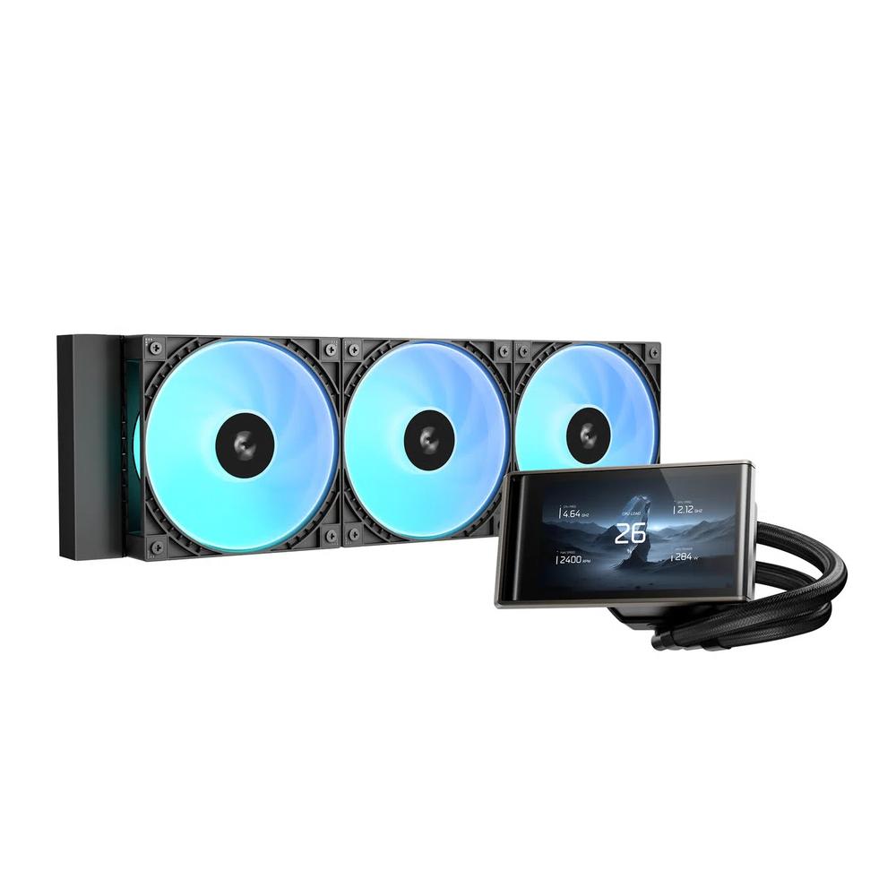 DEEPCOOL LT360 VISION ARGB 360mm водяное охлаждение - Черный 1