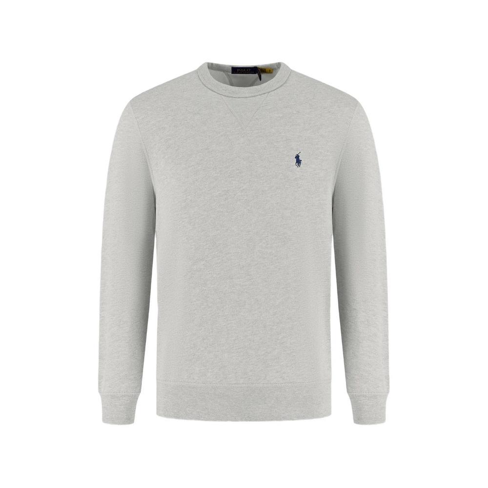 logo-embroidered sweatshirt 1