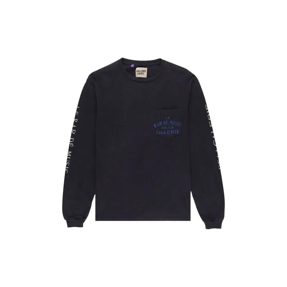 Футболки Gallery Dept. Le Bar Shop Long-Sleeve Tee 'Black' 1