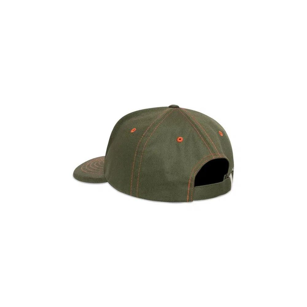 Бейсболка Stussy Mid Depth Service Strapback 'Deep Olive' 2
