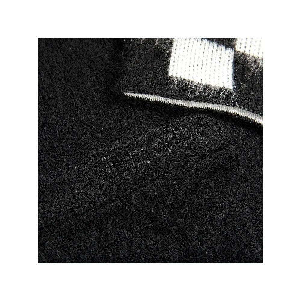 Кардиганы Supreme Brushed Checkerboard Cardigan 'Черный' 2