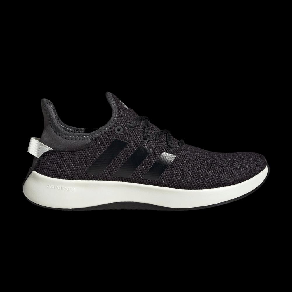 Кроссовки Adidas Wmns Cloudfoam Pure «Black Grey» 1