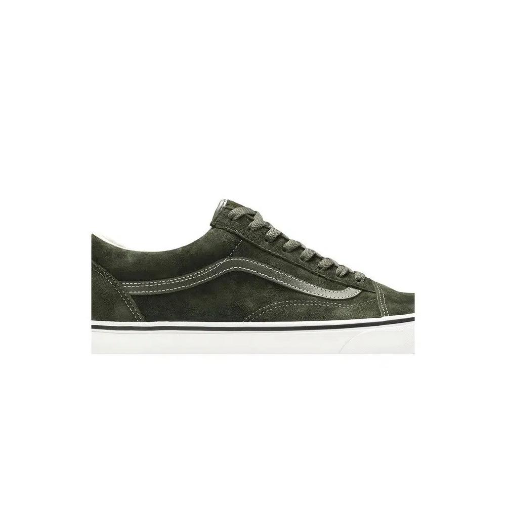 Повседневные Vans Old Skool 'Pig Suede - Olive' 2