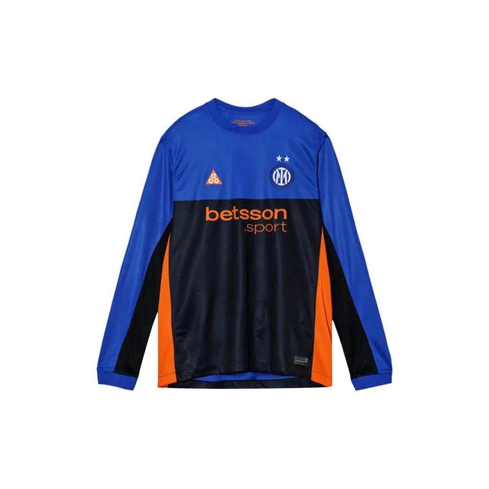 Джерси Nike x Inter Milan ACG Dri-Fit Long-Sleeve Replica Jersey 'Hyper Blue/Black/Safety Orange' 1