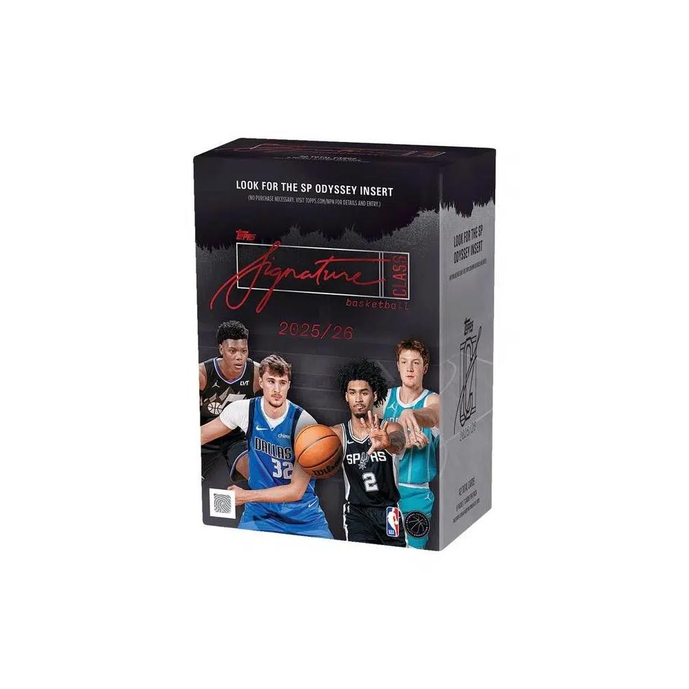 Спортивные карточки 2025-26 Topps Signature Class Basketball Value Box 1