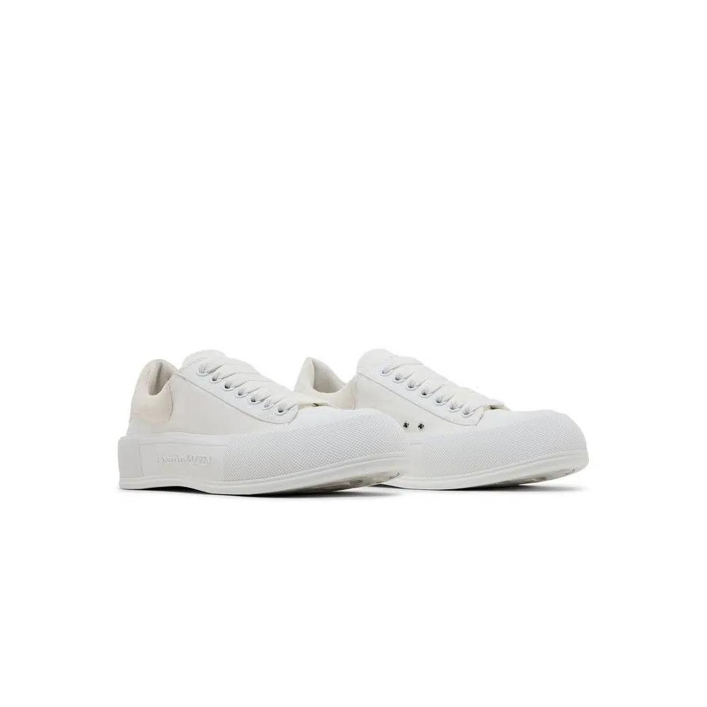 Кроссовки Alexander McQueen Deck Plimsoll 'Белый' 8