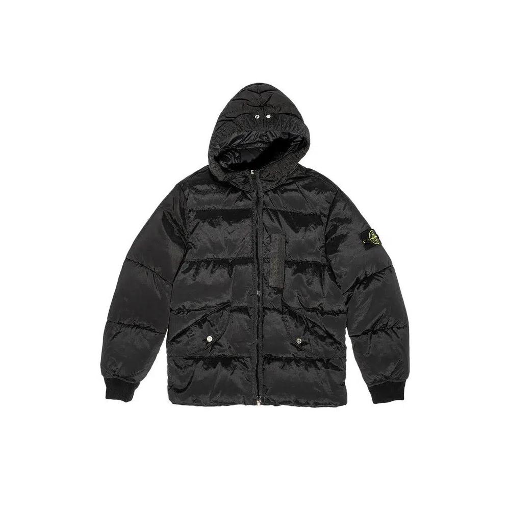 Пуховики Stone Island Пуховик с капюшоном 'Black' 1
