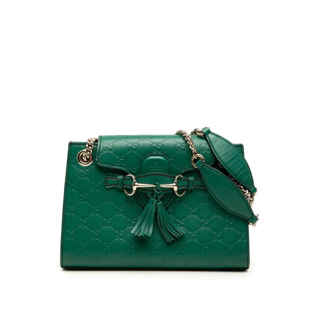Маленькая сумка на плечо Guccissima Emily (2000-2015 годы) 1