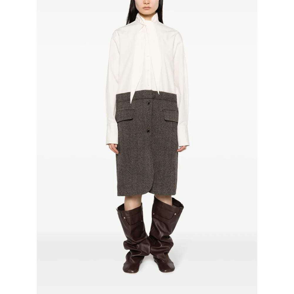 long-sleeve shirt midi dress 2
