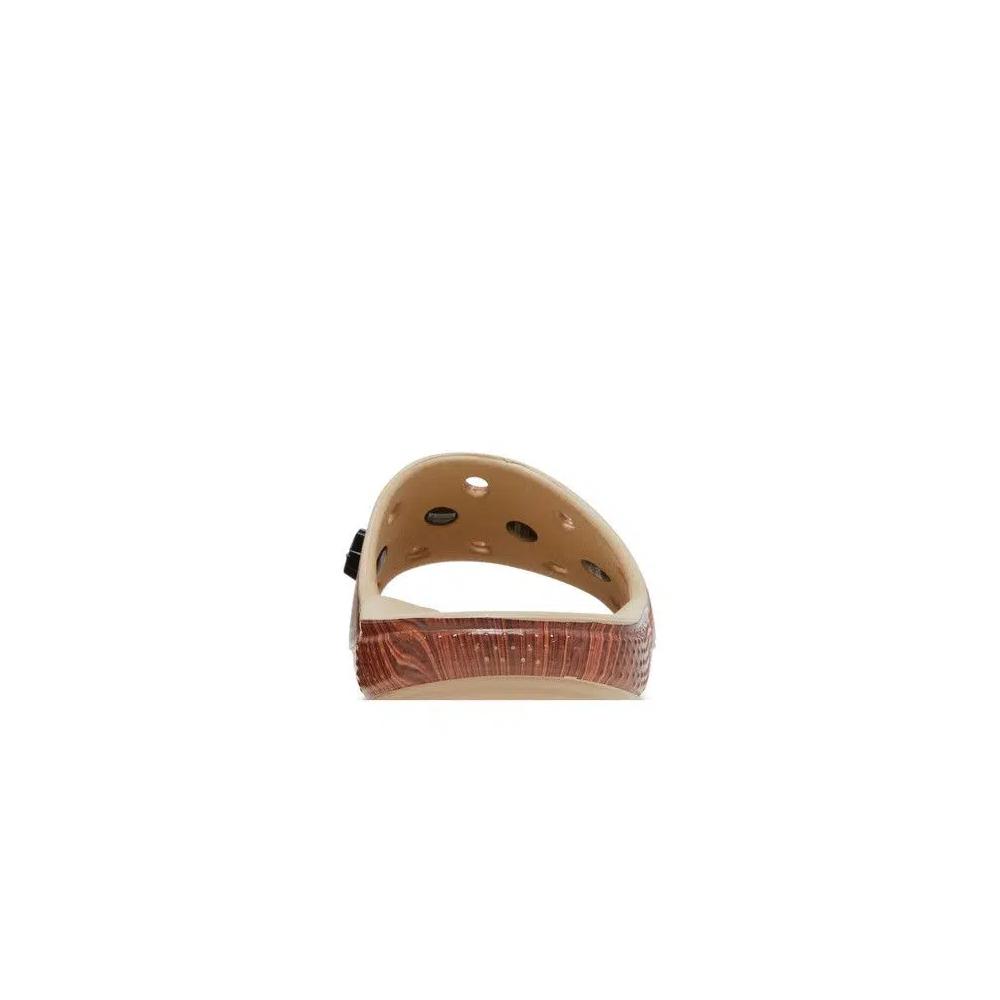 Слайды SZA x Crocs Classic Slide 'Woodgrain' 8