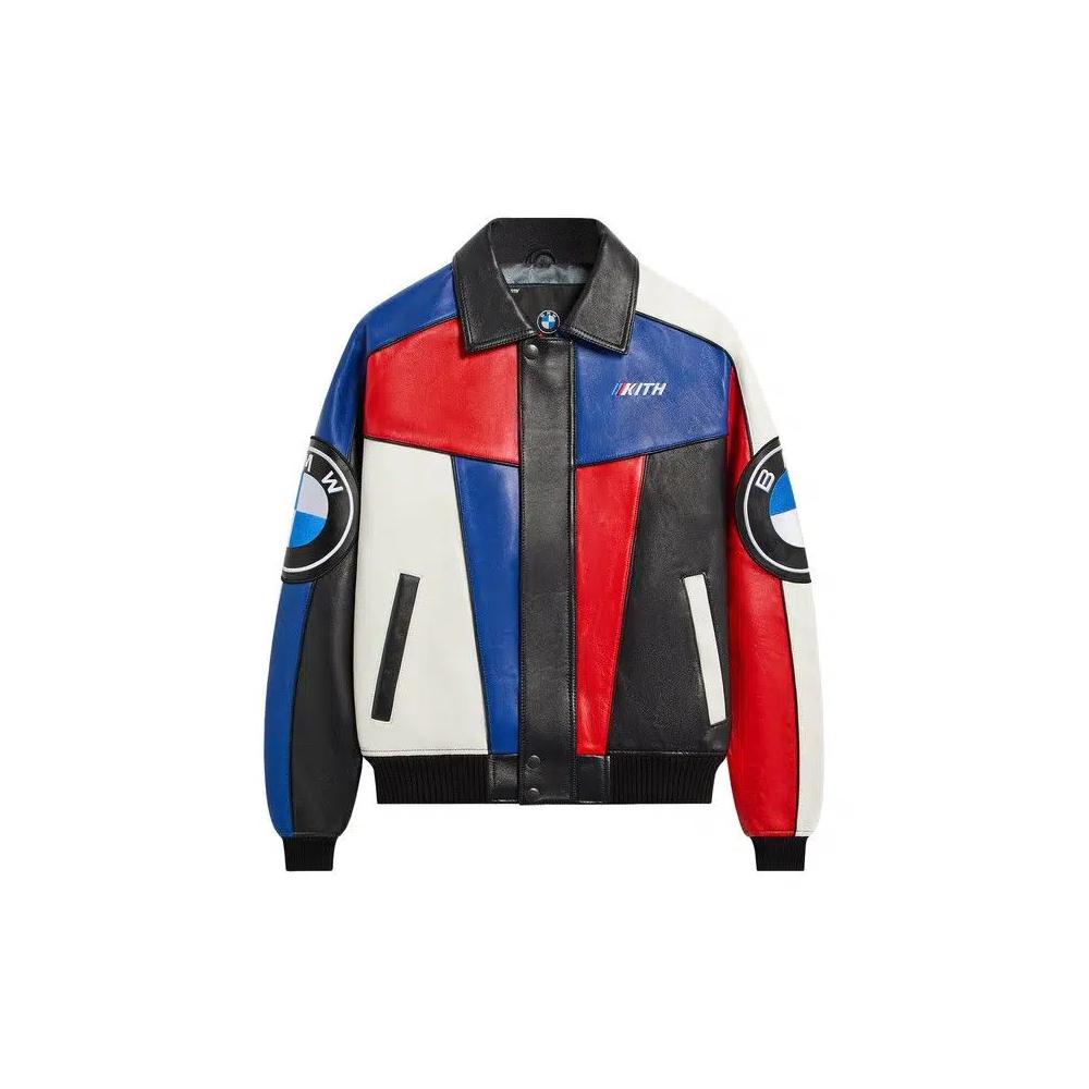 Кожаные куртки Kith x Avirex For BMW Leather Jacket 'Multi' 1