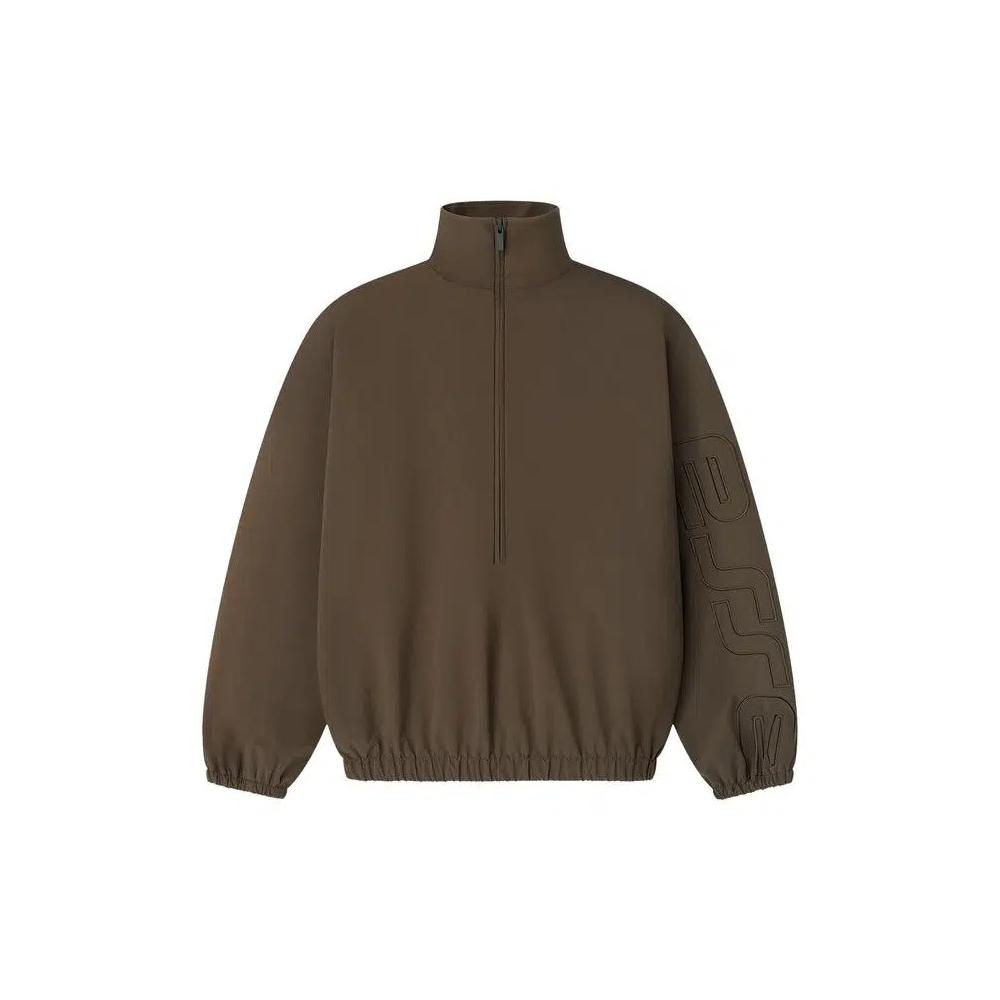 Трековые куртки Fear of God Essentials Active Trace Half Zip Track Jacket 'Brown' 1