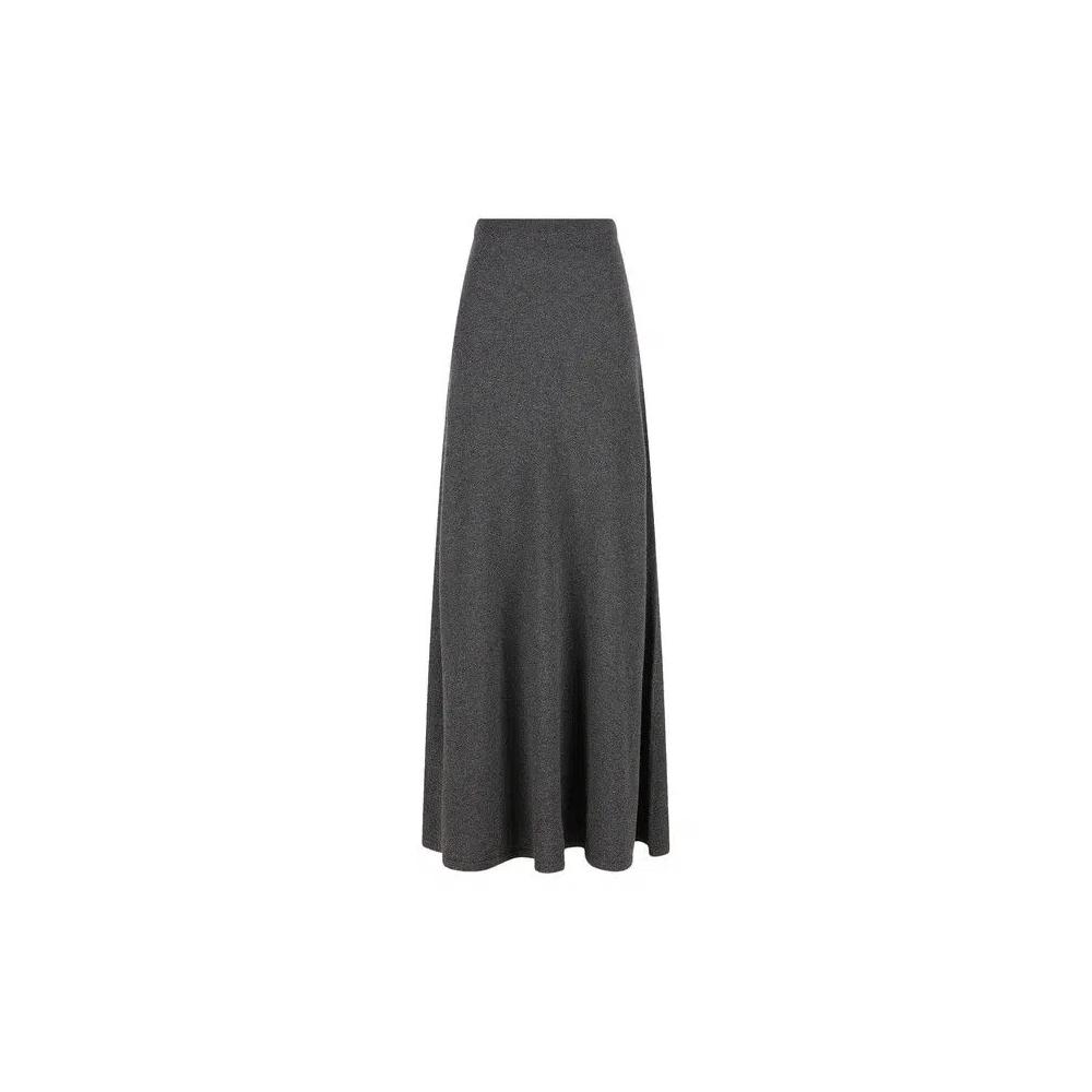 Юбки Balenciaga Maxi Skirt 'Dark Heather Grey' 1