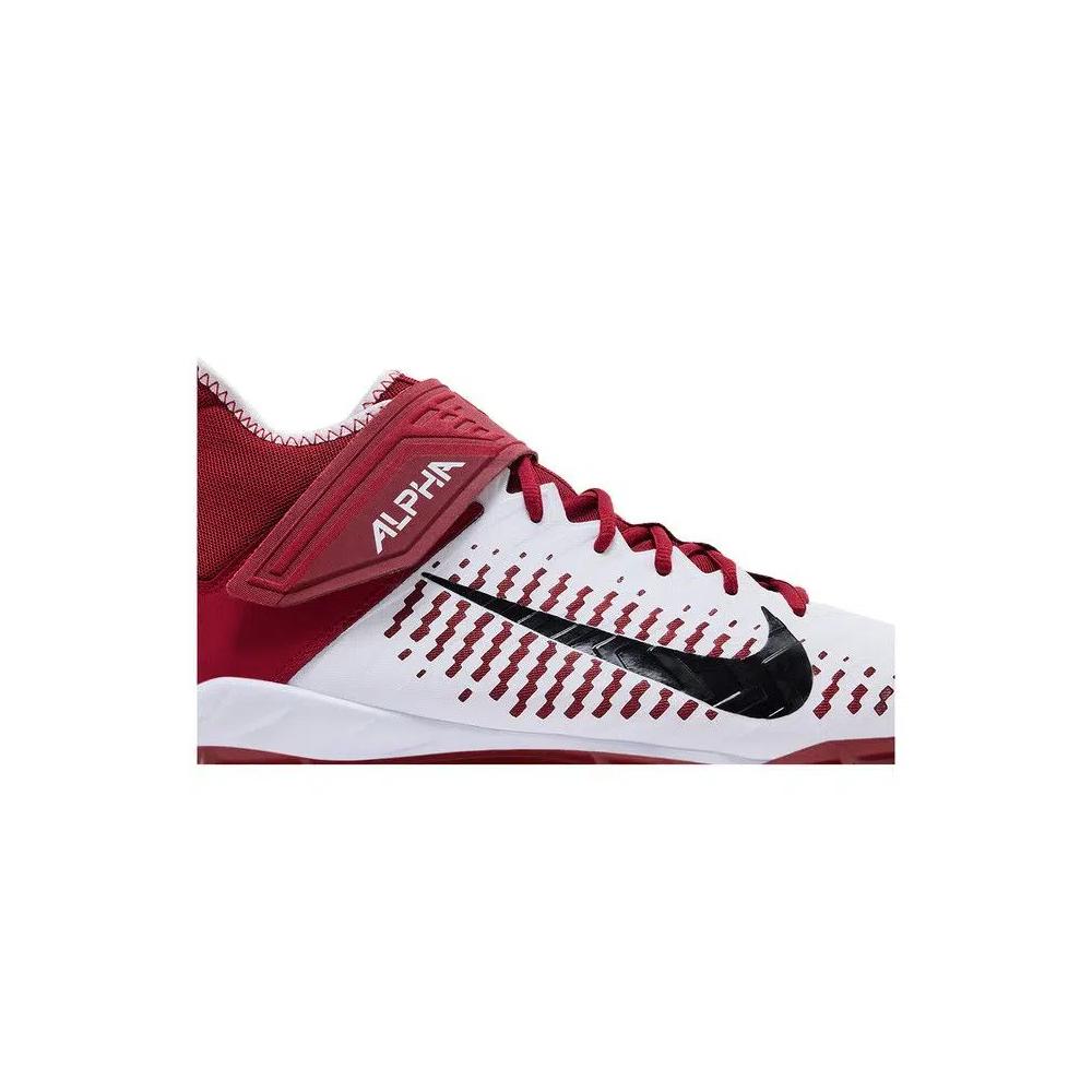 Бутсы Nike Alpha Menace Pro 2 Mid 'White Team Crimson' 2