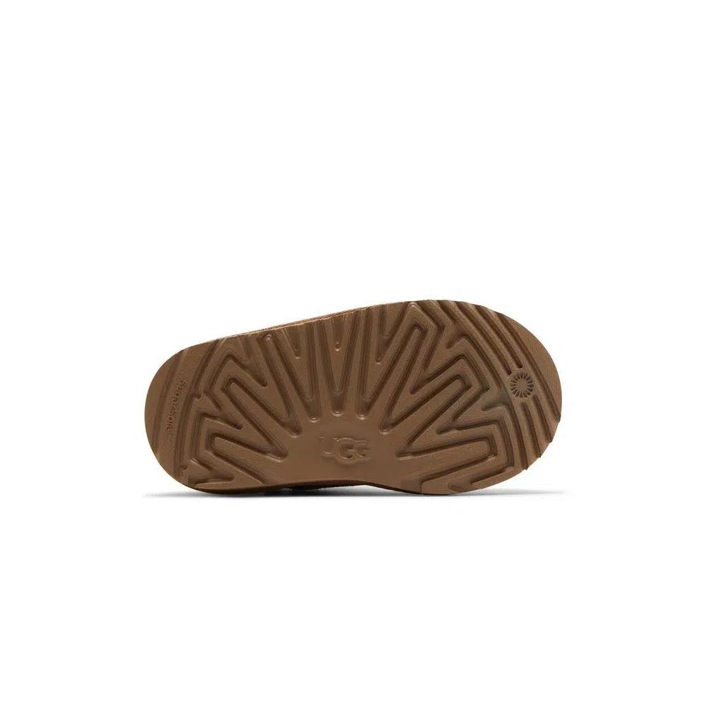 Ботинки UGG Classic Mini Zipper Tape Logo Boot Toddler 'Каштан' 4