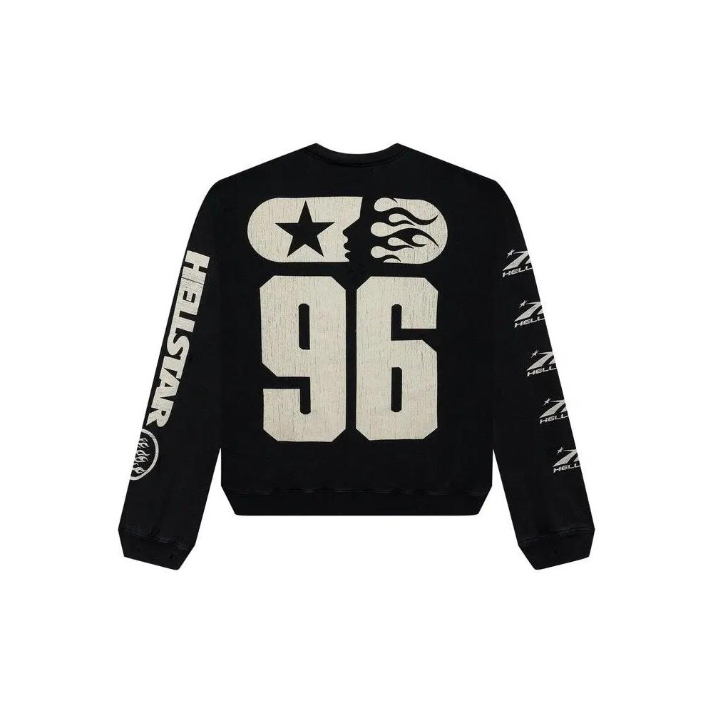 Свитера Hellstar Sports 96' Crewneck 'Черный' 2
