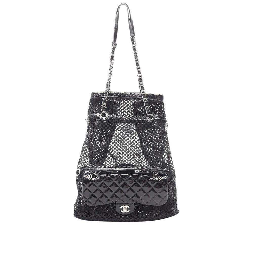 Сумка-тоут Mesh and Patent Leather La Madrague (2010-2011 годы) 1