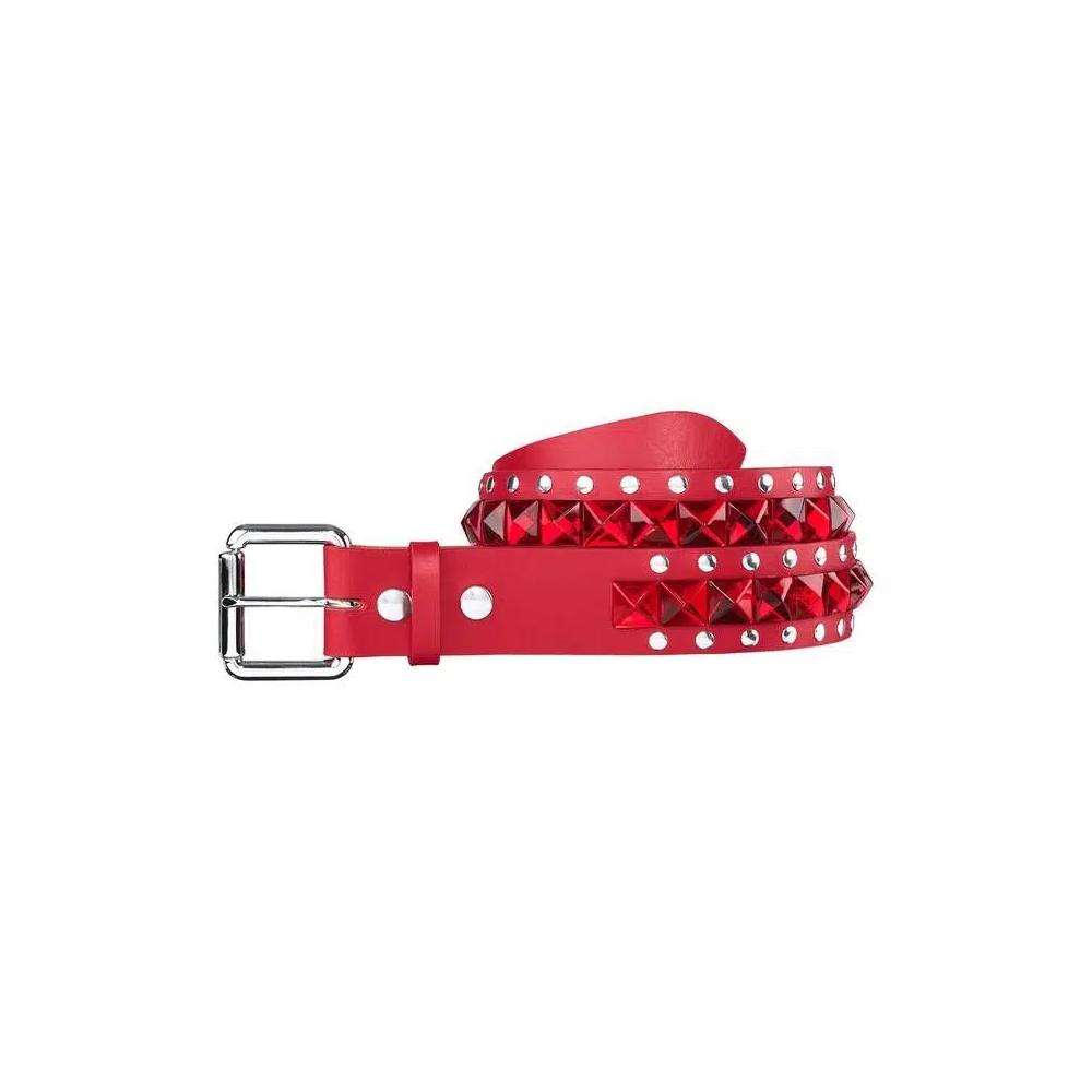 Ремни Supreme x Number (N)Ine Studded Belt 'Red' 1