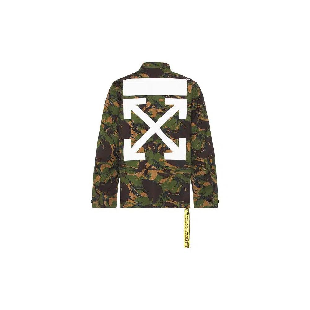 Куртки Off-White Camo Patch Field Jacket 'Army Green' 2