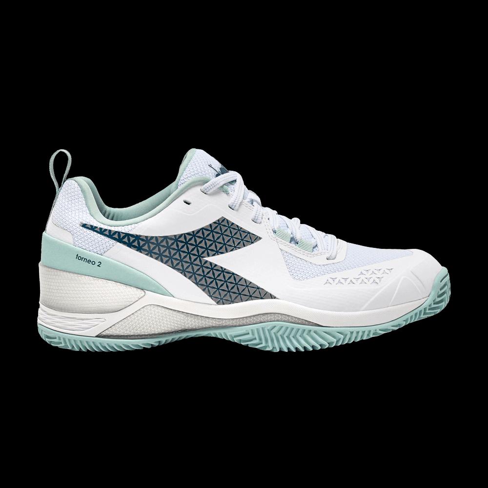 Кроссовки Diadora Wmns Blushield Torneo 2 Clay 'White Surf Spray' 1