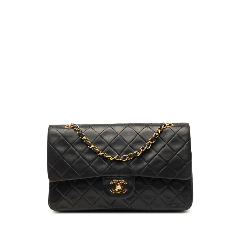 Сумка на плечо Medium Classic Lambskin Double Flap (1991-1994 годы) 1