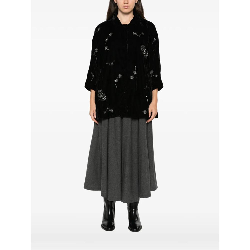sequin-embellished velvet jacket 3