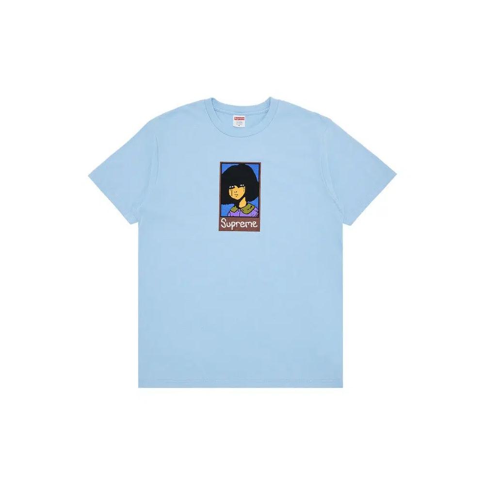 Футболки с коротким рукавом Supreme Emo Tee «Powder Blue» 1