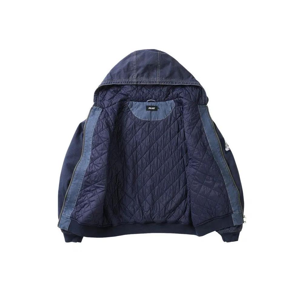 Куртки Palace 10oz Hooded Canvas Jacket 'Темно-синий / Синий' 2