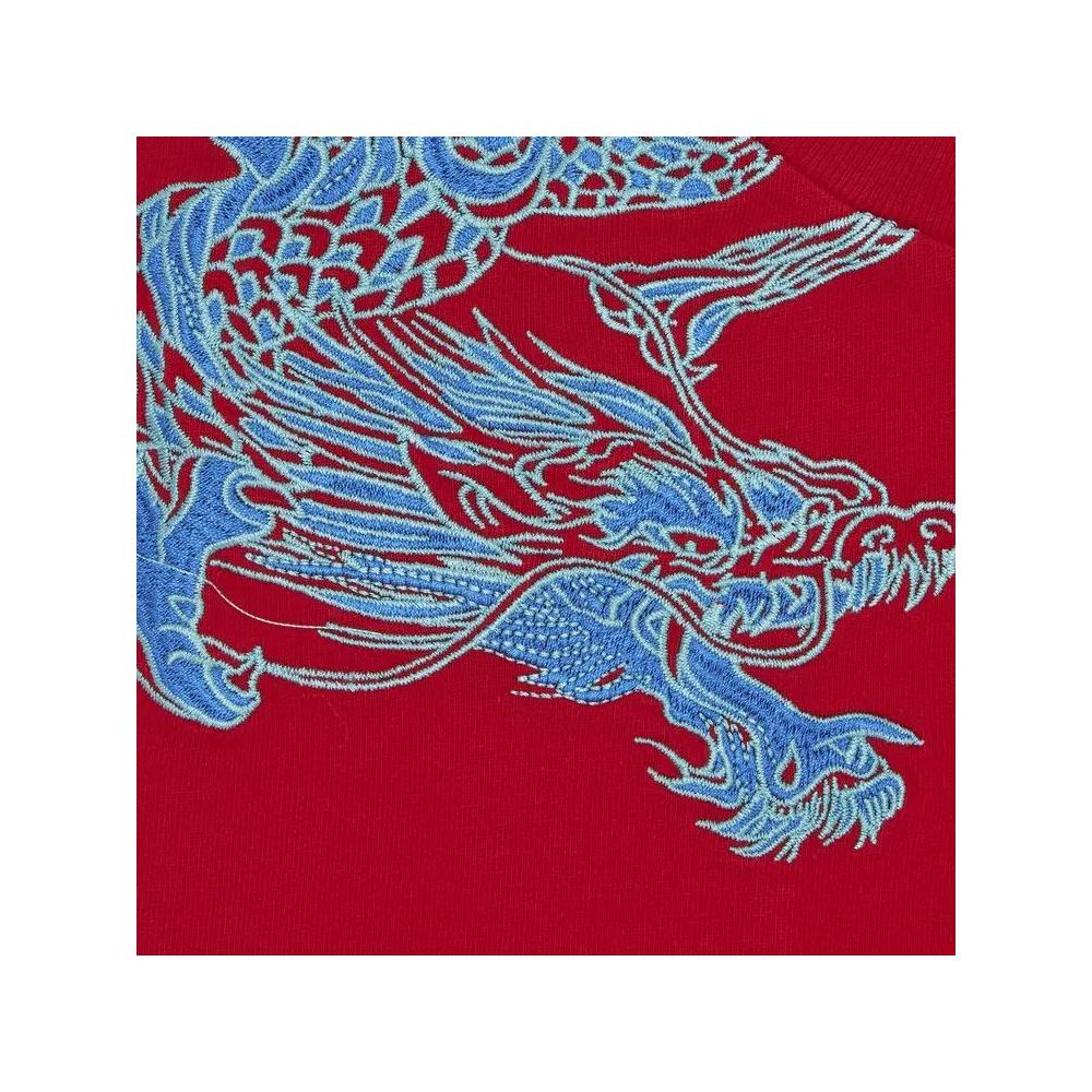Футболка Supreme Dragon Wrap с коротким рукавом 'Red' 3
